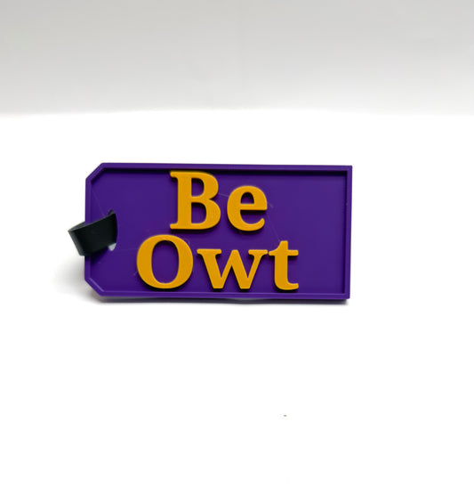 Omega Psi Phi Luggage Tag / Bag Tag