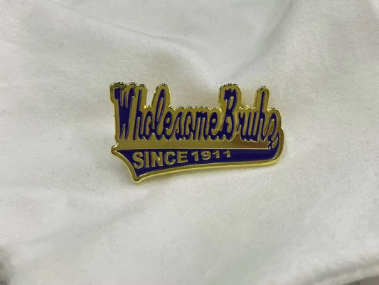 Omega Psi Phi Wholesome Bruhs – Limited Edition Lapel Pin