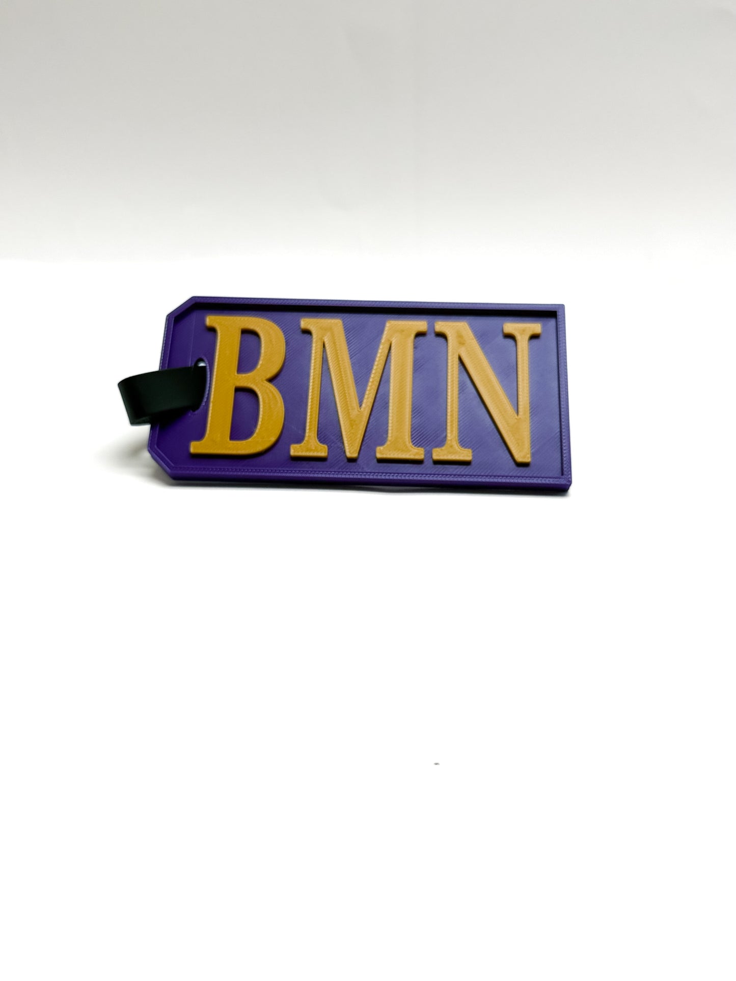 Custom Omega Psi Phi " Chapter" Luggage Tag