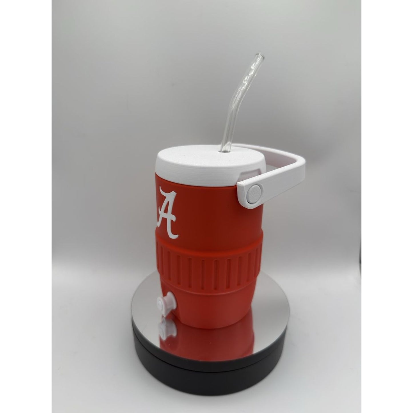 Alabama Mini Water Cooler 3D Printed Can Holder, College Football Fan Decor