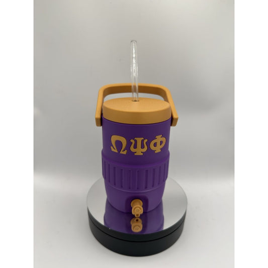 Omega Psi Phi Mini Cooler Can Holder