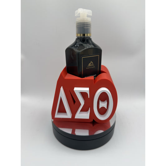Delta Sigma Theta Inspired 3D Printed Bath & Body Works Soap Holder | Sorority Bathroom Decor