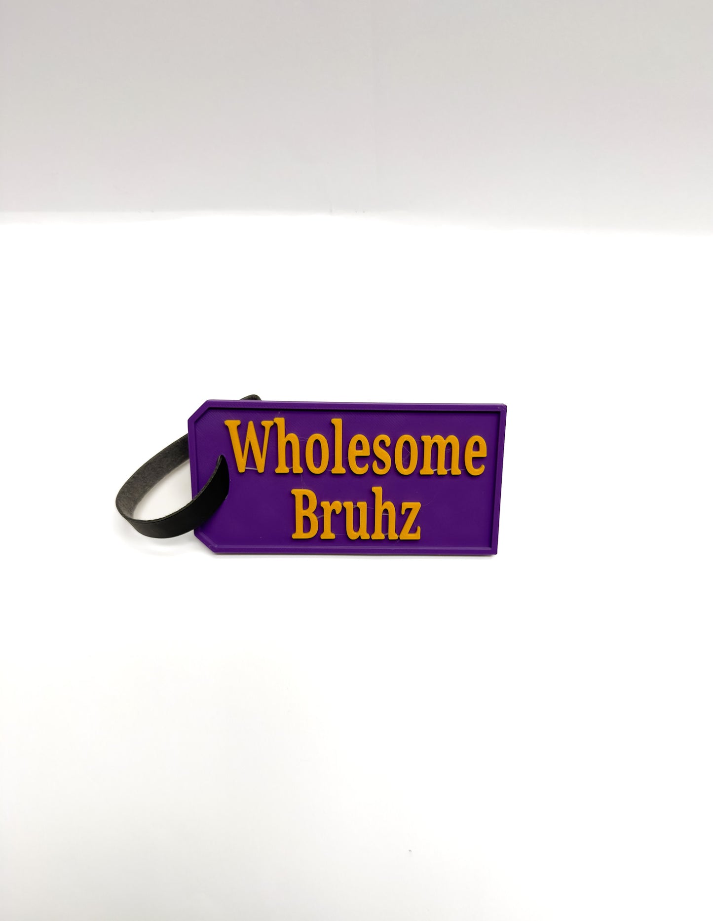 Omega Psi Phi Luggage Tag / Bag Tag