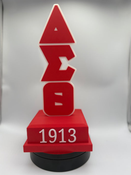 Delta Sigma Theta Display Stand