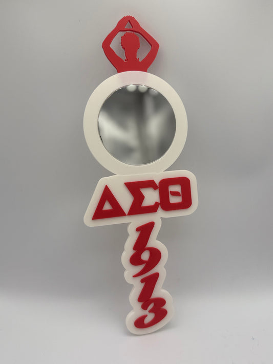 Delta Sigma Theta 1913 Handheld Mirror