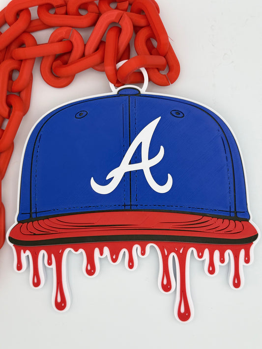Atlanta Braves 3D Printed Baseball Cap Hype Chain