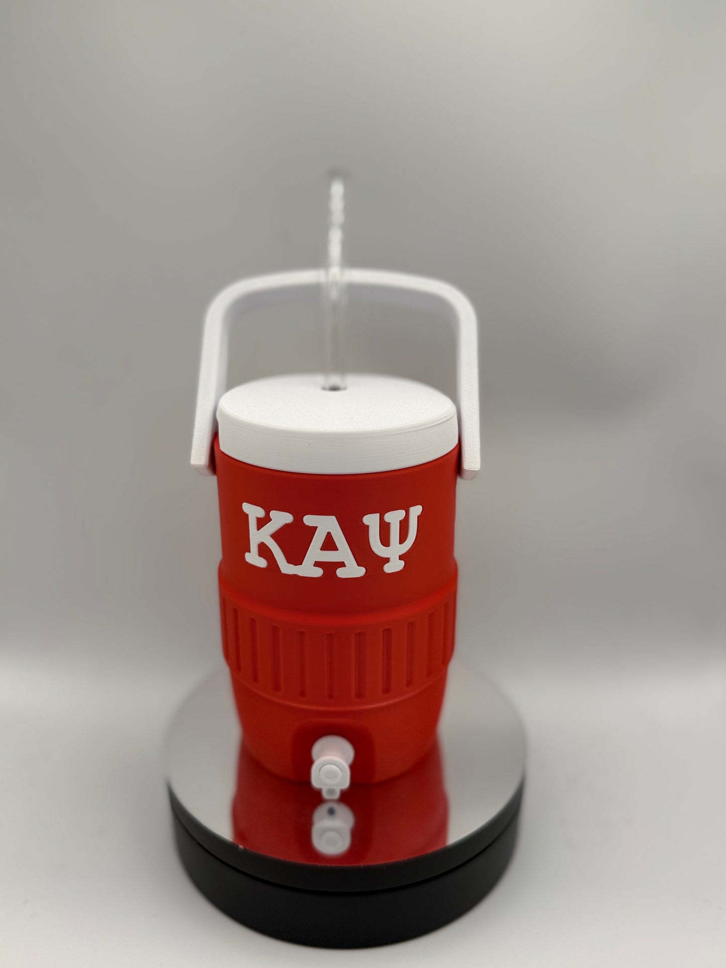 Kappa Alpha Psi Mini Water Cooler 3D Printed Can Holder