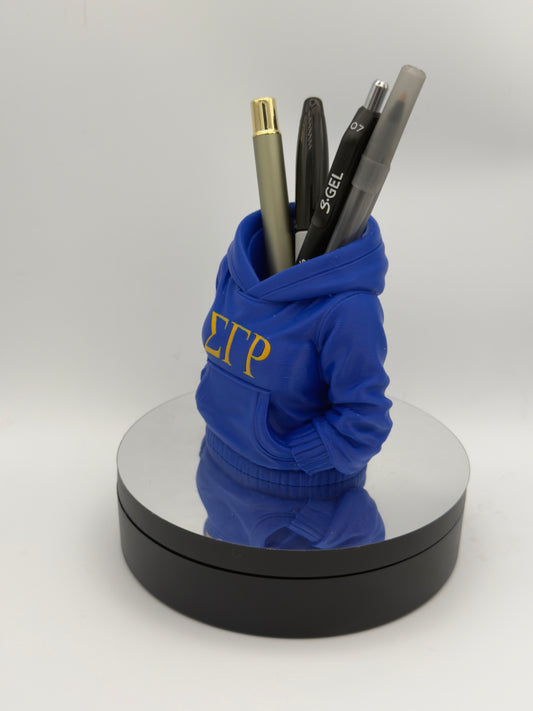 Sigma Gamma Rho Hoodie Pencil / Pen Holder